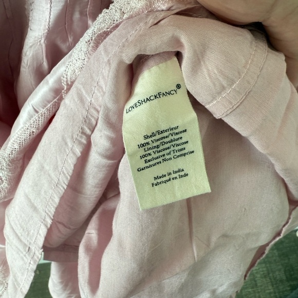 LOVESHACKFANCY Ellitia Dress in Light Lilac - Picture 12 of 13